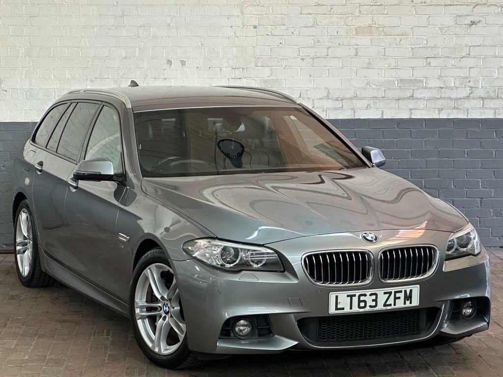 BMW 5 Series 2.0 525D M Sport Touring Euro 6 S S Grey