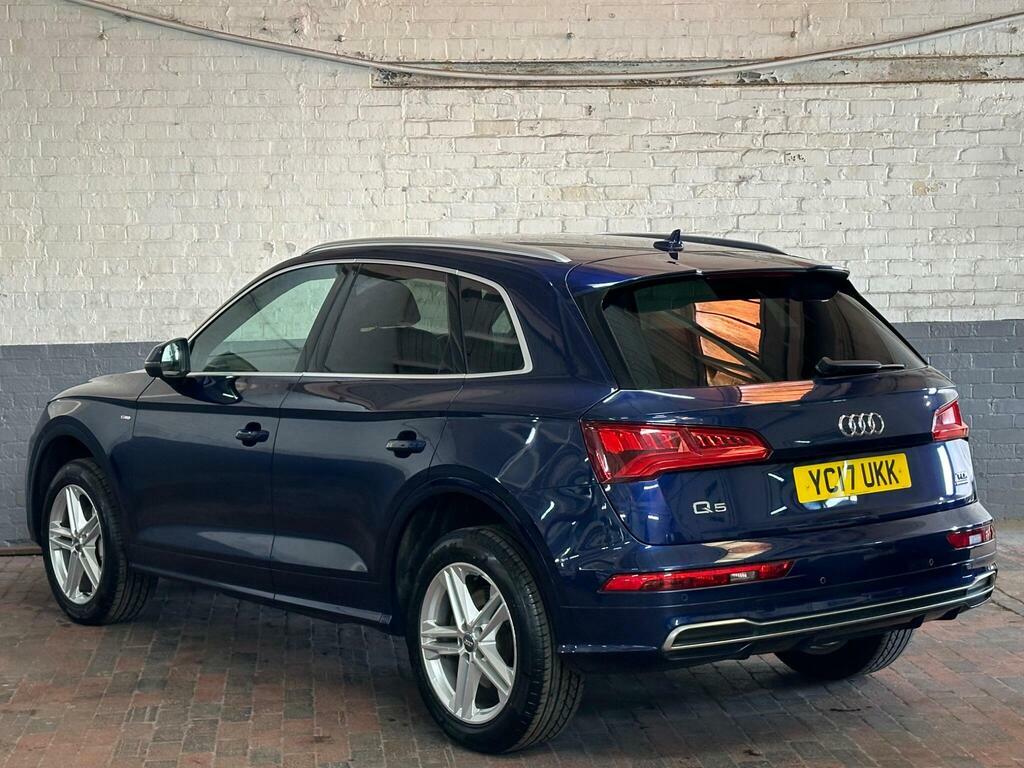Audi Q5 2.0 Tdi S Line S Tronic Quattro Euro 6 S S YC17UKK Blue #6