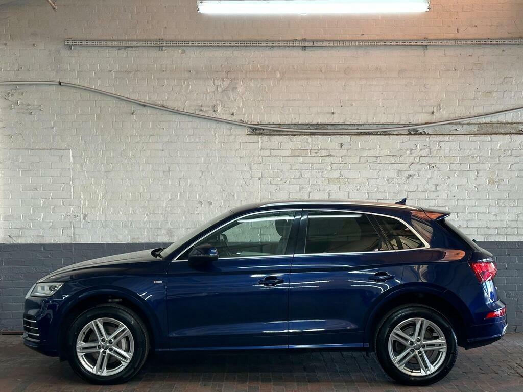 Audi Q5 2.0 Tdi S Line S Tronic Quattro Euro 6 S S YC17UKK Blue #5