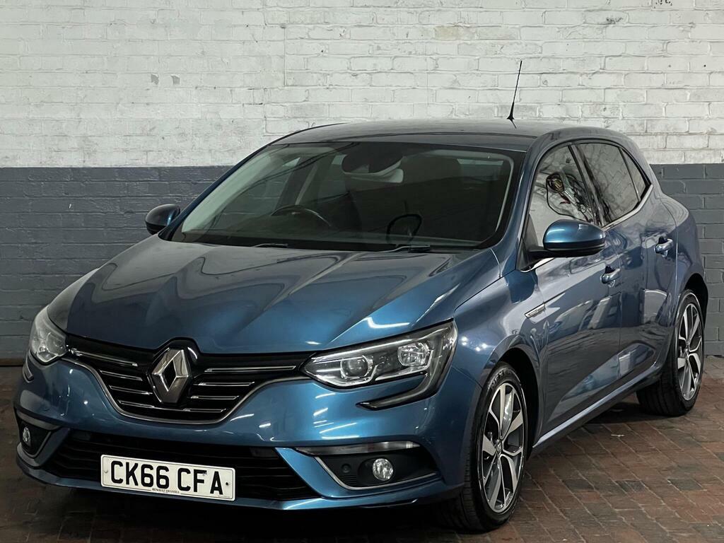 Renault Megane 1.5 Dci Dynamique S Nav Euro 6 S S CK66CFA Blue #4