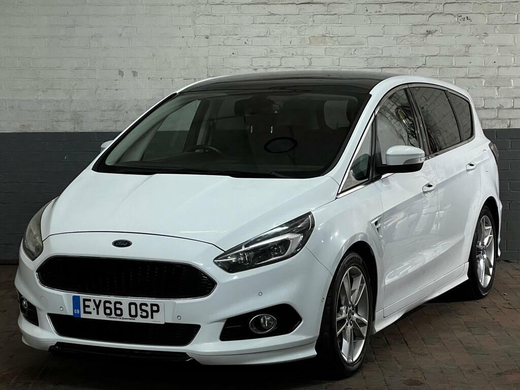 Ford S-Max 2.0 Tdci Titanium Sport Euro 6 S S EY66OSP White #4