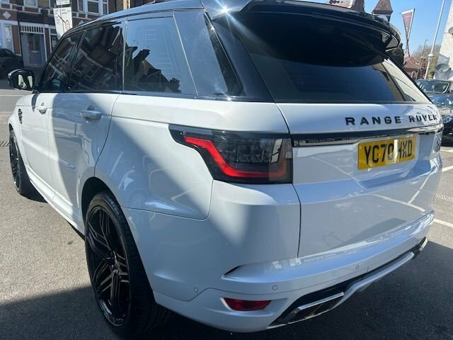 Land Rover Range Rover Sport Svr 5.0 P575 V8 White #6