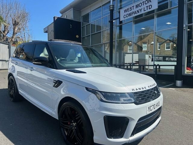 Land Rover Range Rover Sport Svr 5.0 P575 V8 White