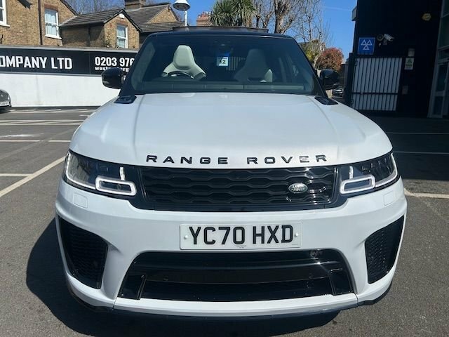 Land Rover Range Rover Sport Svr 5.0 P575 V8 White #3