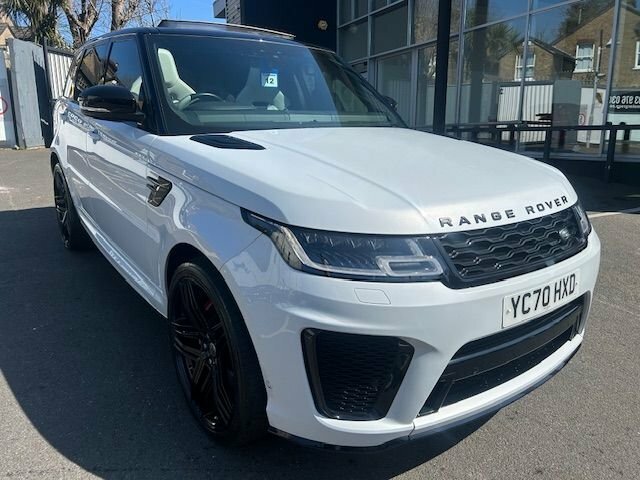 Land Rover Range Rover Sport Svr 5.0 P575 V8 White #2