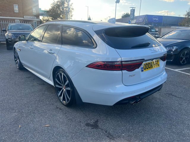 Jaguar XF 2.0D R-sport Sportbrake HW68BGU White #5