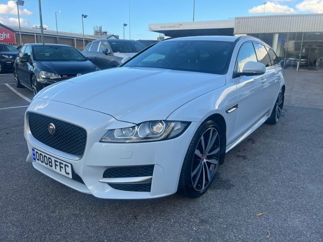 Jaguar XF 2.0D R-sport Sportbrake HW68BGU White #3