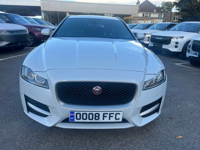 Jaguar XF 2.0D R-sport Sportbrake HW68BGU White #2
