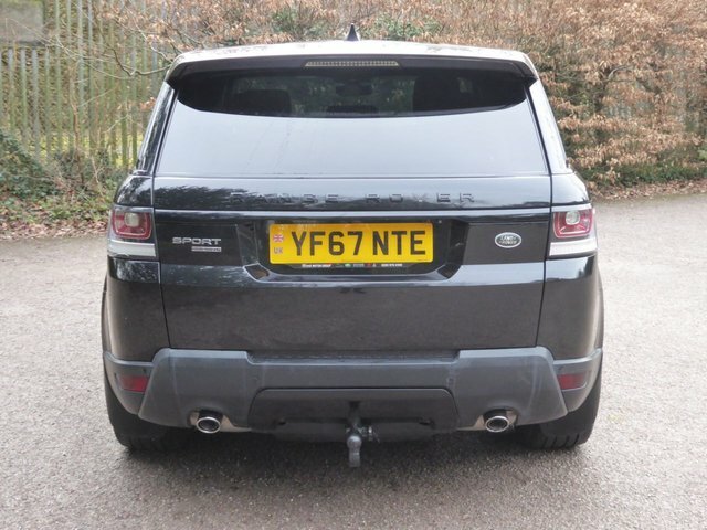 Land Rover Range Rover Sport 3.0 Sd V6 Hse YF67NTE Black #6