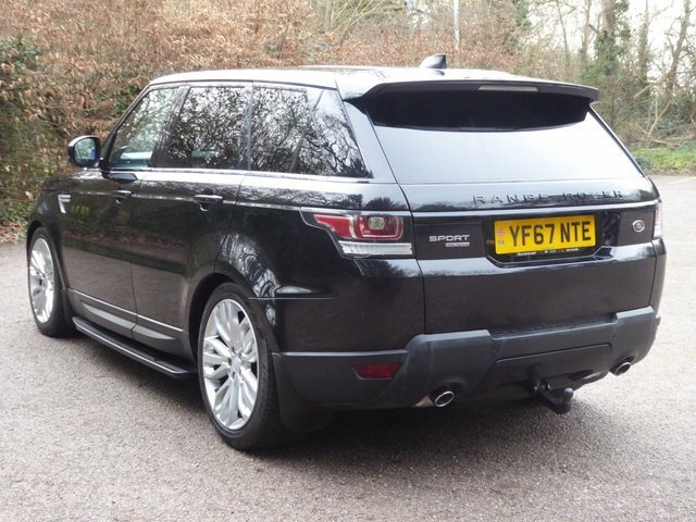 Land Rover Range Rover Sport 3.0 Sd V6 Hse YF67NTE Black #2