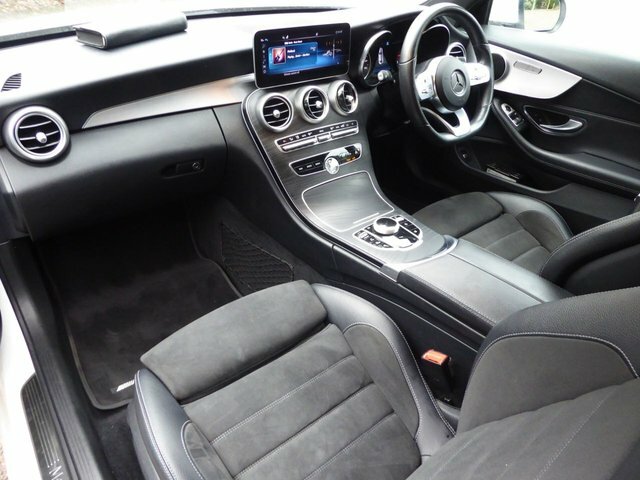 Mercedes-Benz C Class 2.0 C220d Amg Line LP69MXT White #3