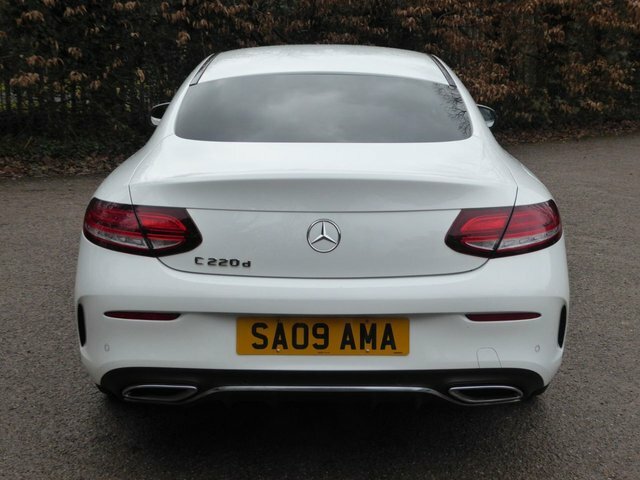 Mercedes-Benz C Class 2.0 C220d Amg Line LP69MXT White #6