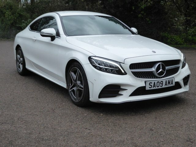 Mercedes-Benz C Class 2.0 C220d Amg Line White