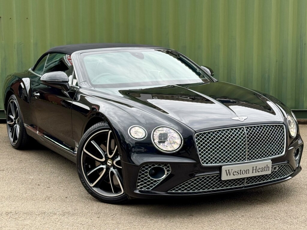 Bentley Continental Gt 6.0 W12 Gtc Convertible 4Wd Euro 6 Black