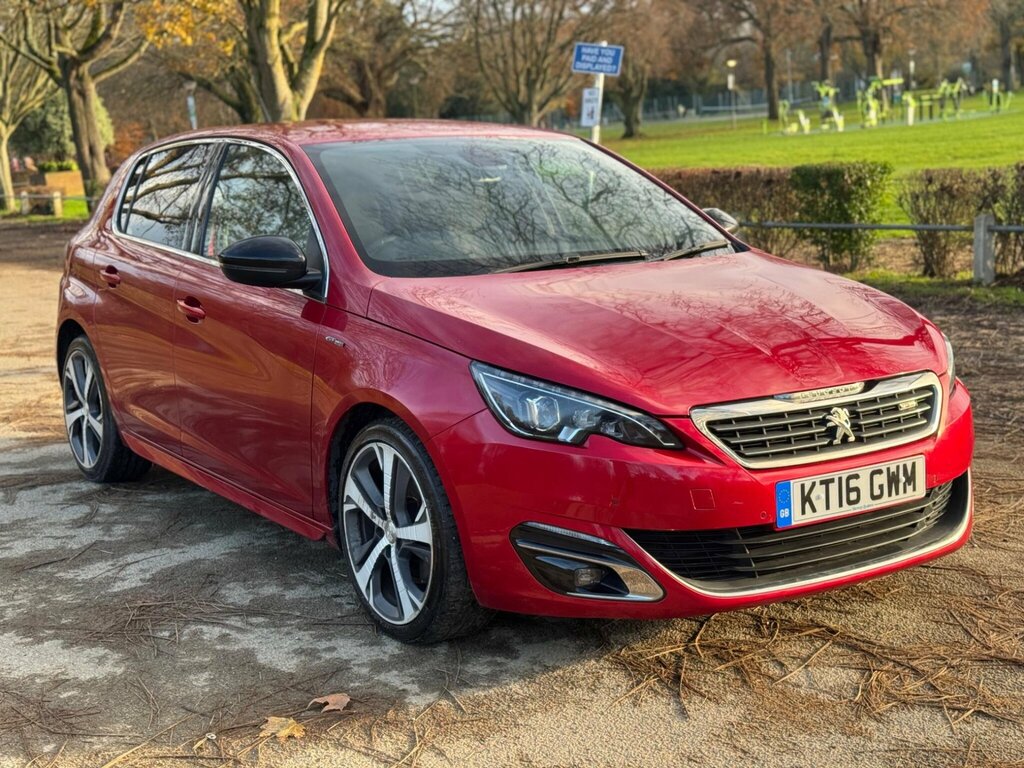 Peugeot 308 2.0 Bluehdi Gt Line Euro 6 Ss Red