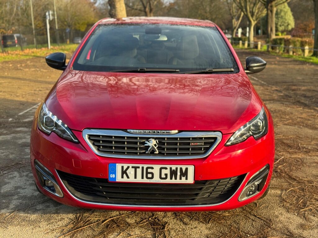 Peugeot 308 2.0 Bluehdi Gt Line Euro 6 Ss KT16GWM Red #5
