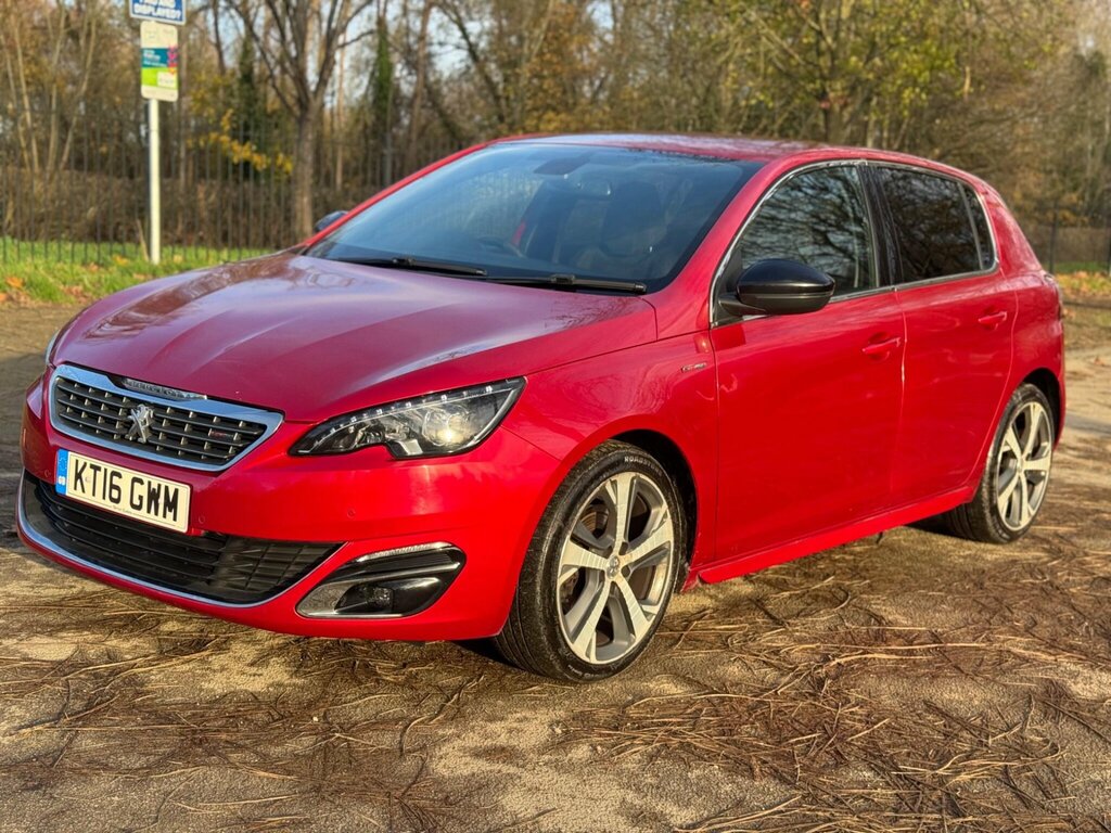 Peugeot 308 2.0 Bluehdi Gt Line Euro 6 Ss KT16GWM Red #2