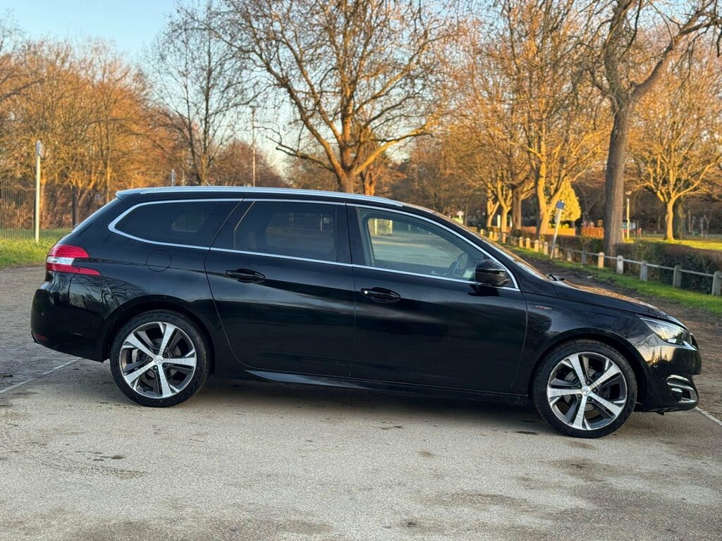 Peugeot 308 SW 1.2 Puretech Gt Line Euro 6 Ss LS15SVR Black #6