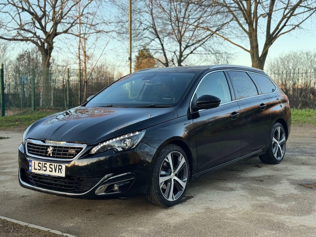 Peugeot 308 SW 1.2 Puretech Gt Line Euro 6 Ss LS15SVR Black #2