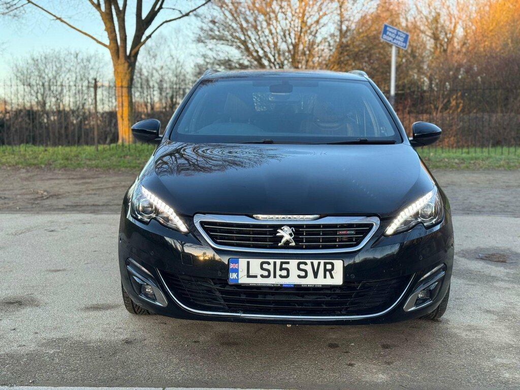 Peugeot 308 SW 1.2 Puretech Gt Line Euro 6 Ss LS15SVR Black #4