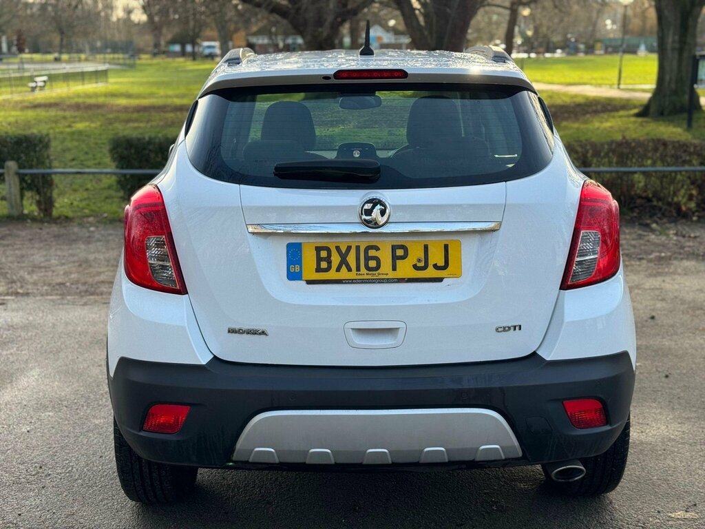 Vauxhall Mokka 1.6 Cdti Exclusiv 2Wd Euro 6 Ss BX16PJJ White #6