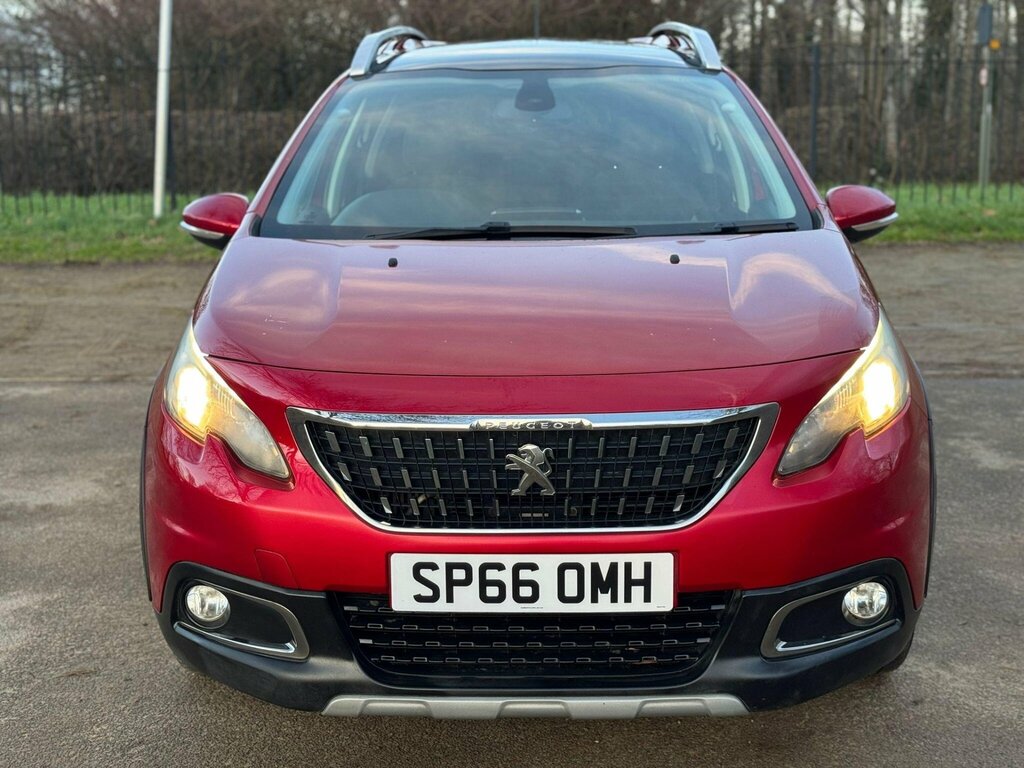Peugeot 2008 1.6 Bluehdi Allure Euro 6 SP66OMH Red #5