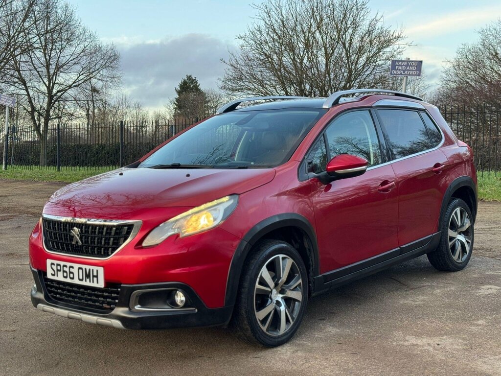 Peugeot 2008 1.6 Bluehdi Allure Euro 6 SP66OMH Red #2