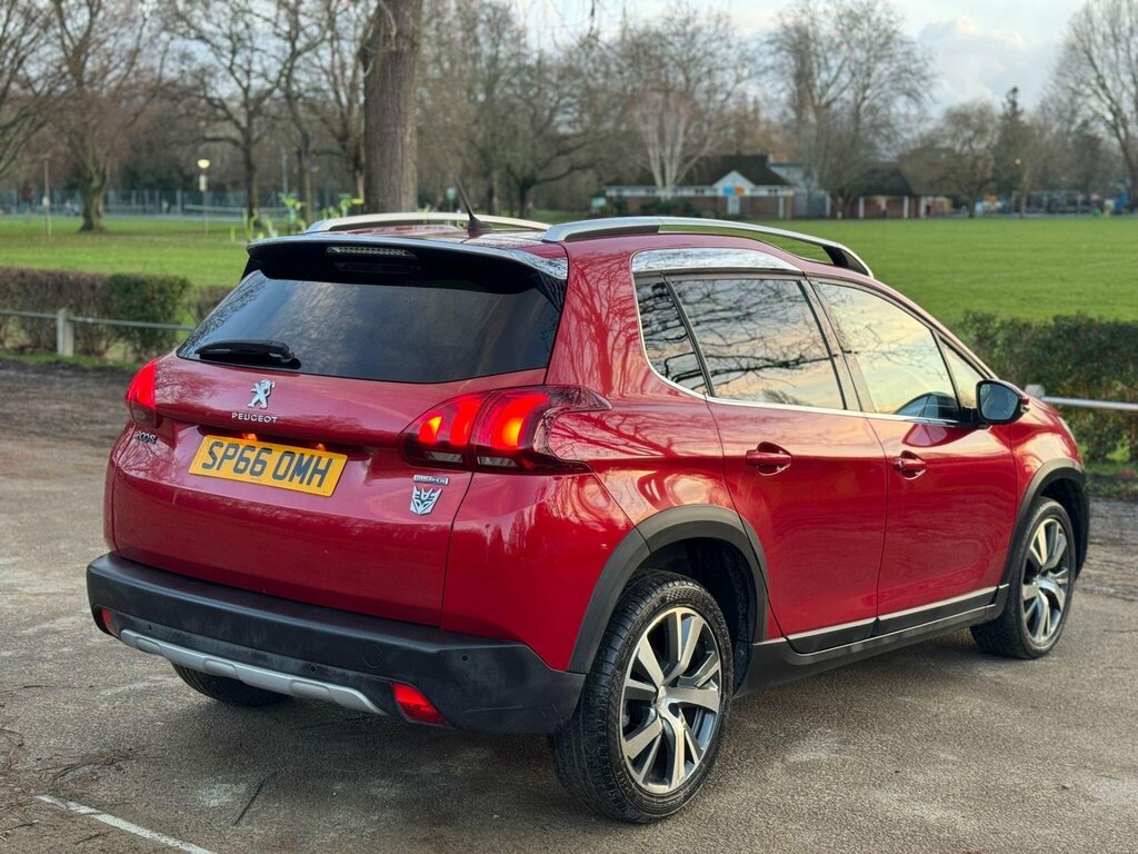 Peugeot 2008 1.6 Bluehdi Allure Euro 6 SP66OMH Red #3