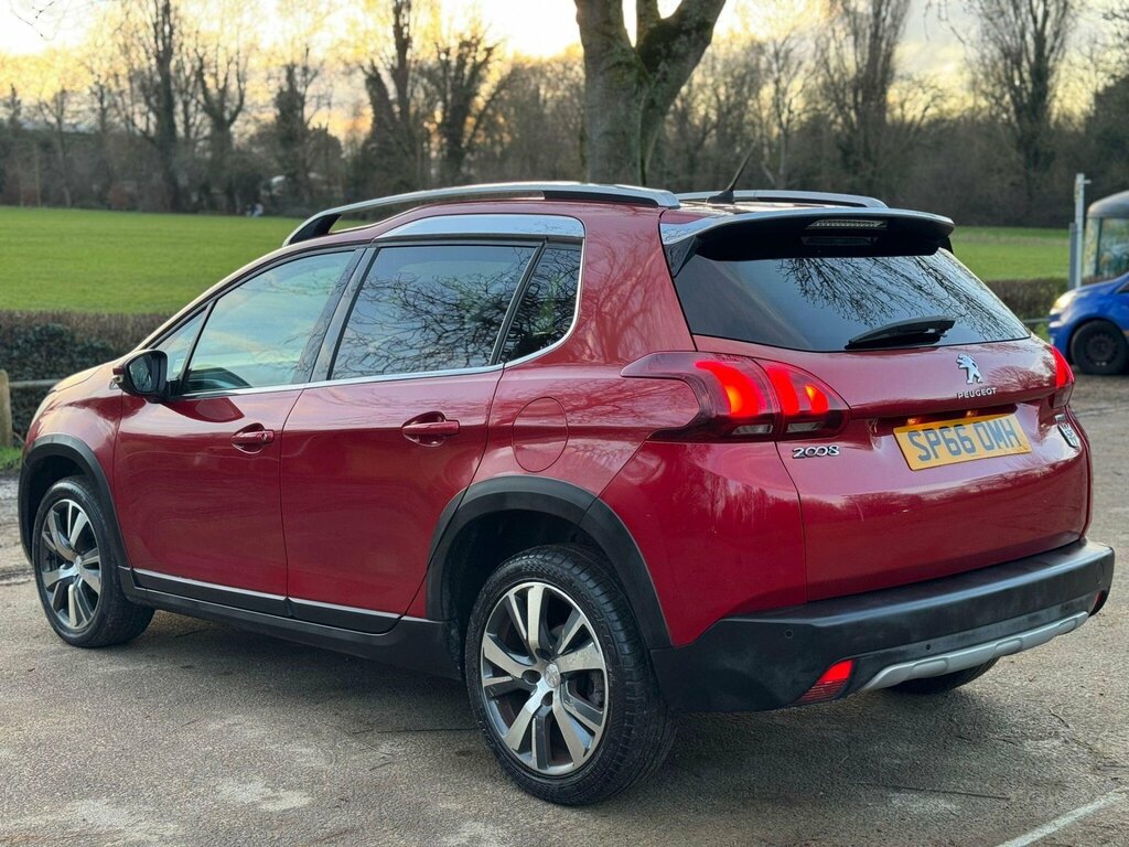 Peugeot 2008 1.6 Bluehdi Allure Euro 6 SP66OMH Red #4