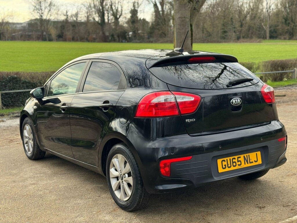 Kia RIO 1.25 Sr7 Euro 6 GU65NLJ Black #4