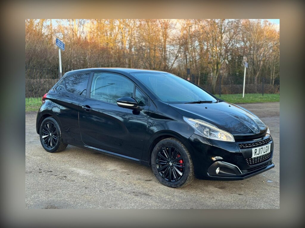 Peugeot 208 1.2 Puretech Black Edition Euro 6 Black