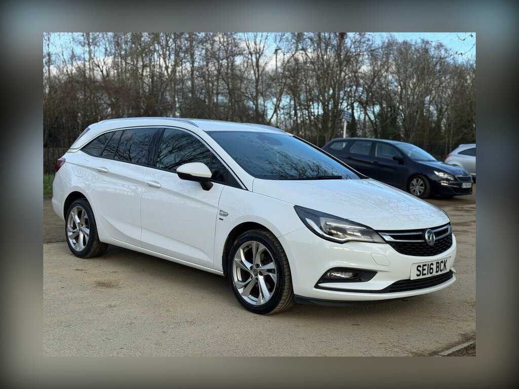Vauxhall Astra 1.4I Turbo Sri Sports Tourer Euro 6 White
