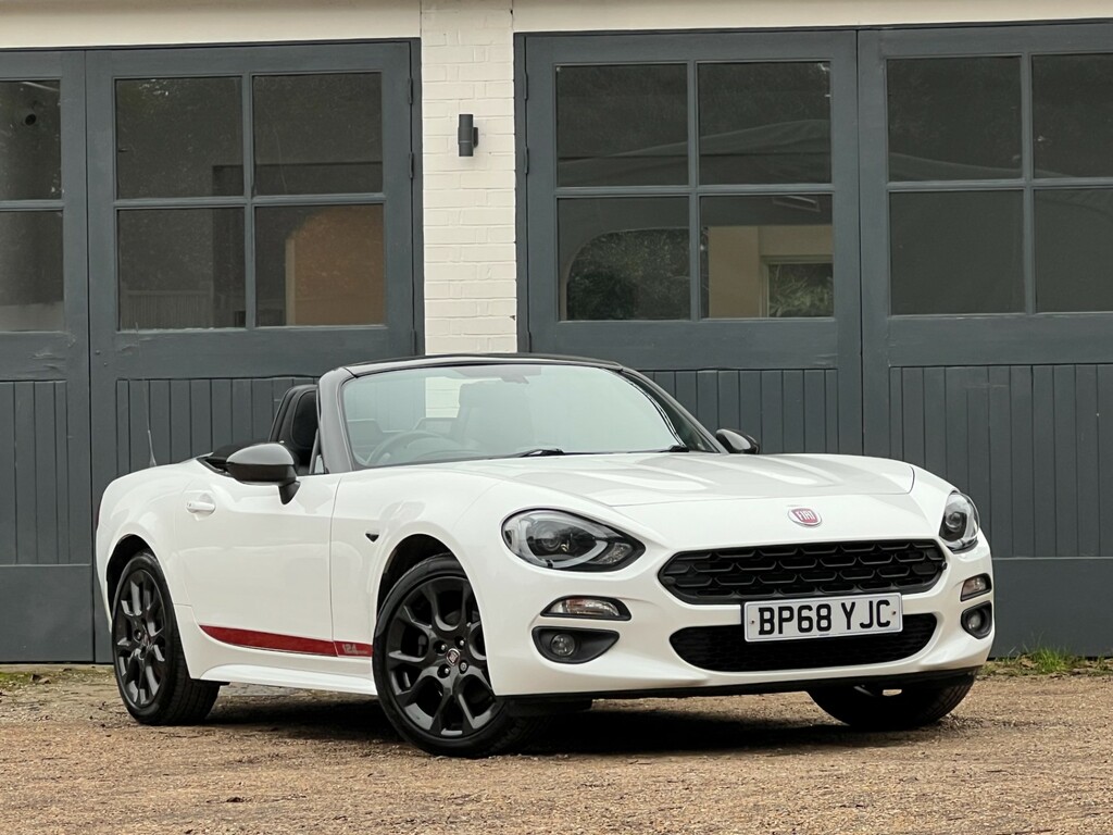 Fiat 124 Spider 1.4 Multiair S-design Convertible Euro White