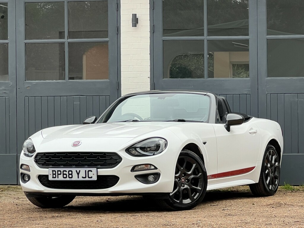 Fiat 124 Spider 1.4 Multiair S-design Convertible Euro BP68YJC White #4