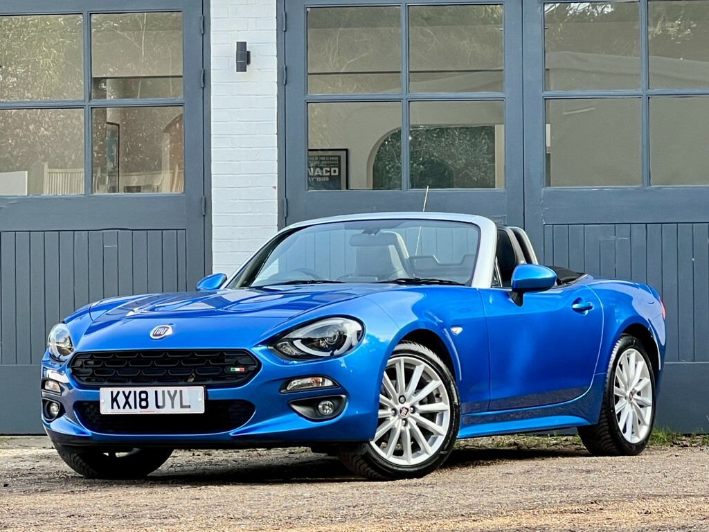 Fiat 124 Spider 1.4 Multiair Lusso Plus Convertible Aut Blue