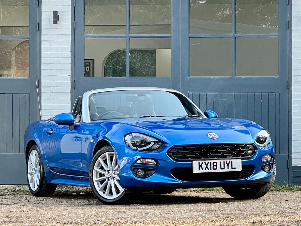 Fiat 124 Spider 1.4 Multiair Lusso Plus Convertible Aut KX18UYL Blue #3