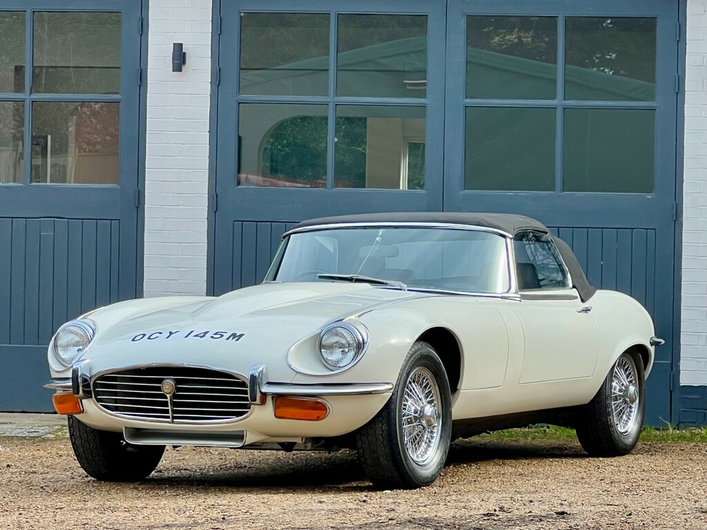 Jaguar E-Type Series 3 V12 Roadster White