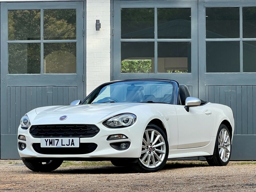 Fiat 124 Spider 1.4 Multiair Lusso Convertible Euro 6 White