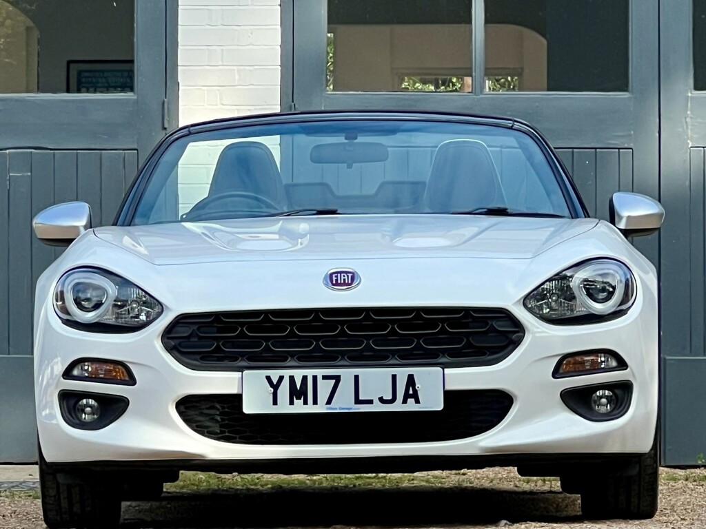 Fiat 124 Spider 1.4 Multiair Lusso Convertible Euro 6 YM17LJA White #2
