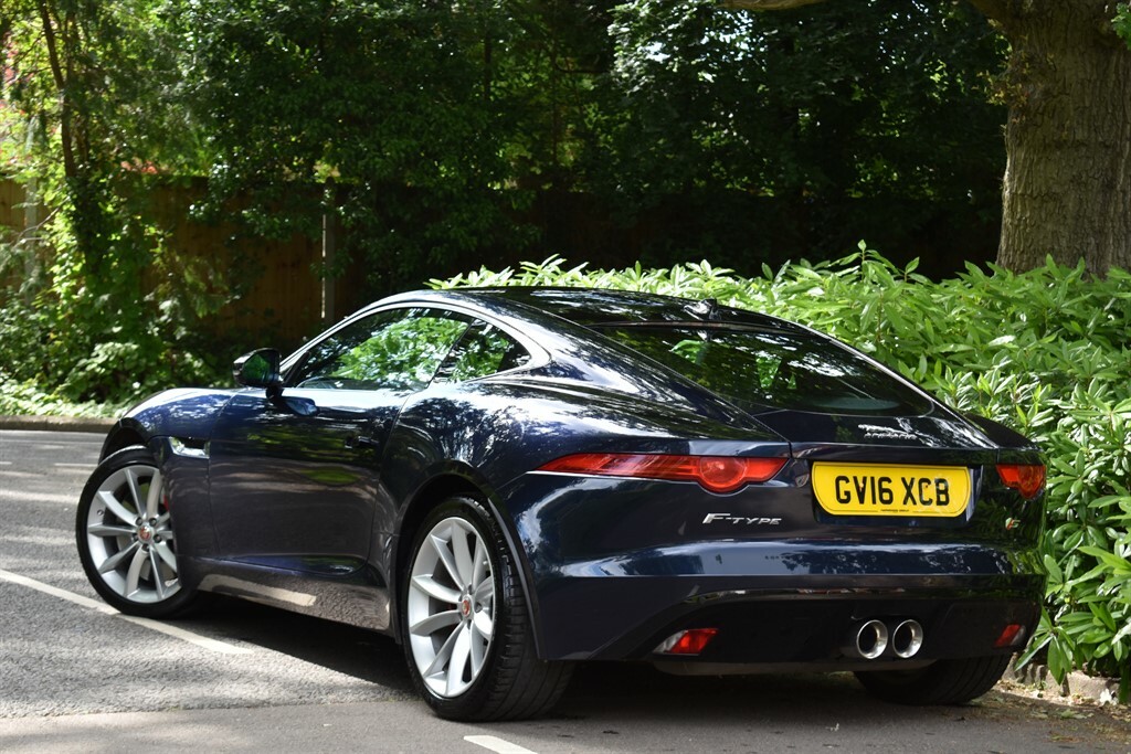 Jaguar F-Type 3.0 L V6 Spanoramic Roof And Reversing Camera GV16XCB Blue #6