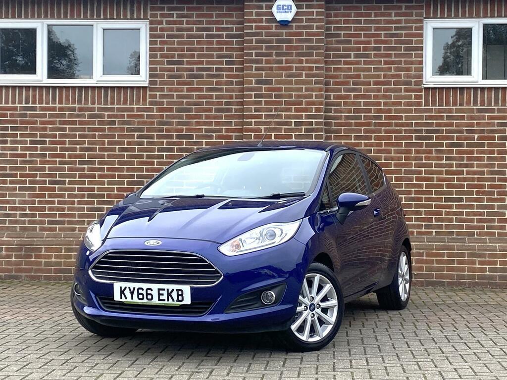 Ford Fiesta Hatchback KY66EKB Blue #3