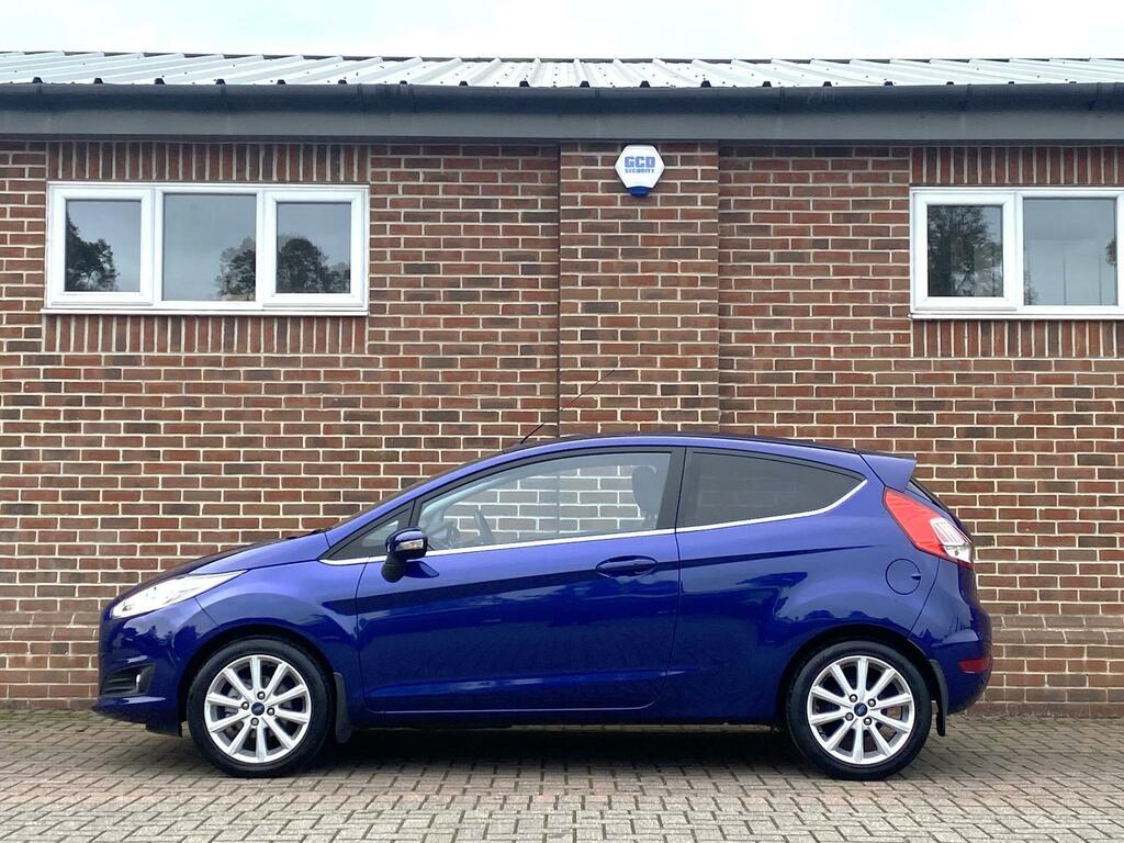 Ford Fiesta Hatchback KY66EKB Blue #4