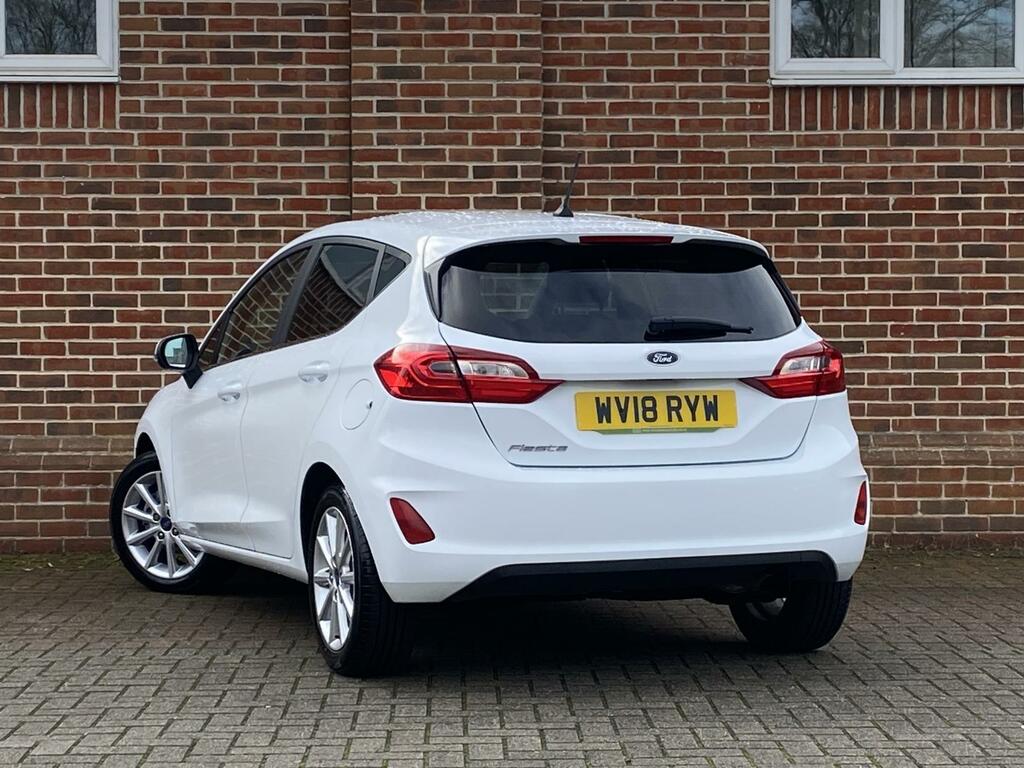 Ford Fiesta Hatchback WV18RYW White #5
