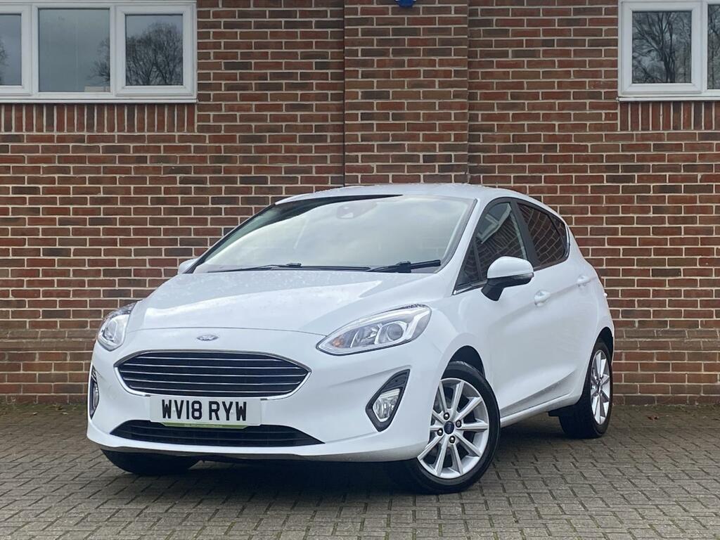 Ford Fiesta Hatchback WV18RYW White #3