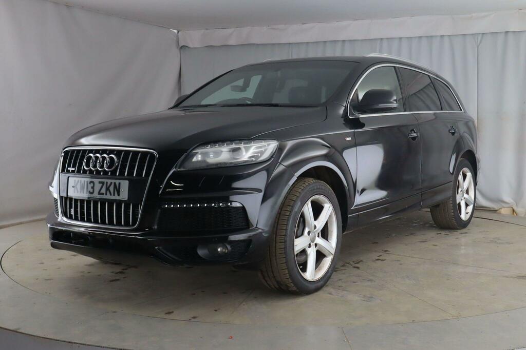 Audi Q7 3.0 Tdi V6 S Line Tiptronic Quattro Euro 5 Ss 5 Black #3