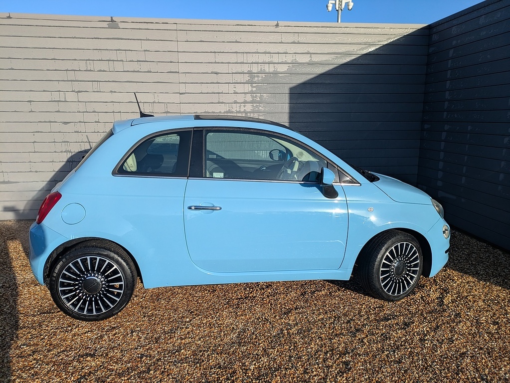 Fiat 500 Lounge Blue #5