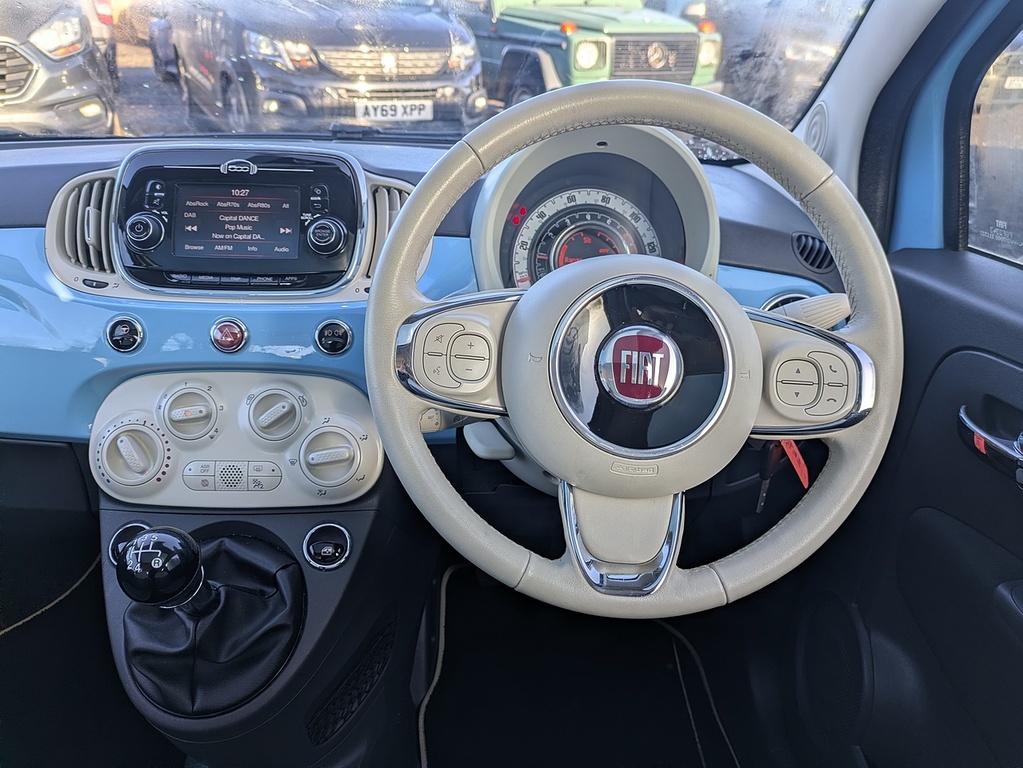 Fiat 500 Lounge Blue #2