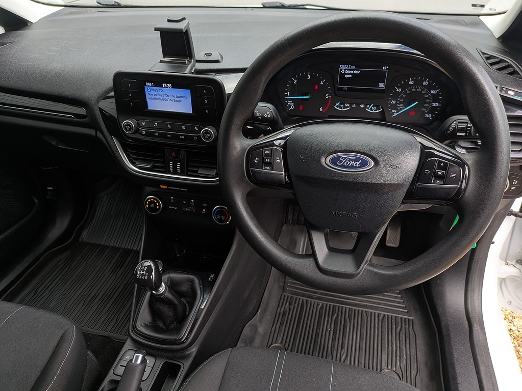 Ford Fiesta Tdci White #2