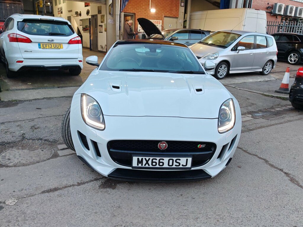 Jaguar F-Type 3.0 V6 S Awd Euro 6 Ss White #3