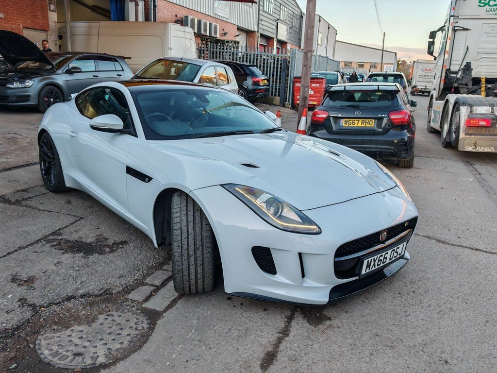 Jaguar F-Type 3.0 V6 S Awd Euro 6 Ss White #2